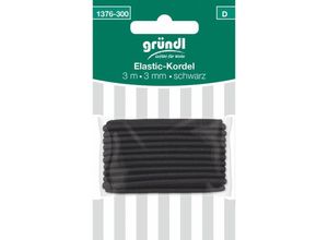 4036014166971 - Elastic-Kordel schwarz Handarbeit - Gründl