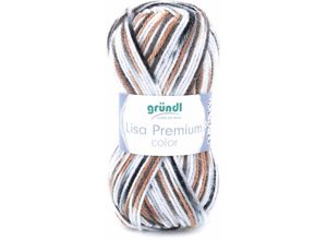 4036014179025 - Wolle Lisa Premium color 50 g schwarz-grau-weiß-color Wolle - Gründl