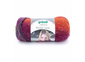 4036014189529 - Wolle Pacific Lace 100 g hellviolett-orange multicolor Handarbeit - Gründl