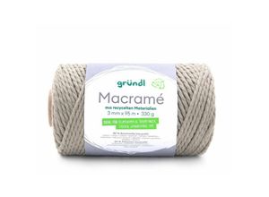 4036014224473 - Macramé khaki 330 g Handarbeit - Gründl