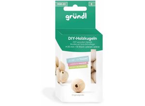 4036014230528 - Gründl DIY Holzkugeln 20 mm 15 Kugeln Holzkugeln