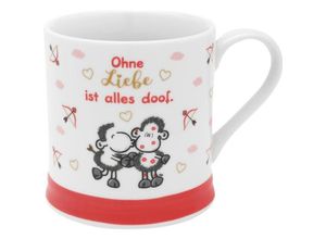 4036018485634 - sheepworld - Tasse Motiv OHNE LIEBE IST ALLES DOOF