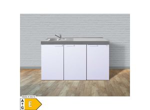 4036089006158 - Stengel Küchen Kitchenline MK 150 weiß - ohne Kochfeld rechts Becken links