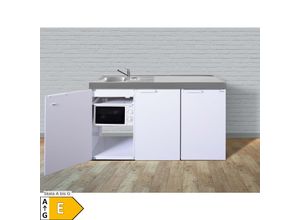 4036089052698 - Stengel Küchen Kitchenline MKM 150 weiß - ohne Kochfeld rechts Becken links