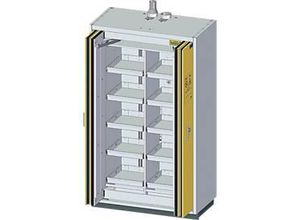 4036361093463 - Sicherheitsschrank mit Falttürtechnik und Auszugsböden H B (mm) 2085 1194