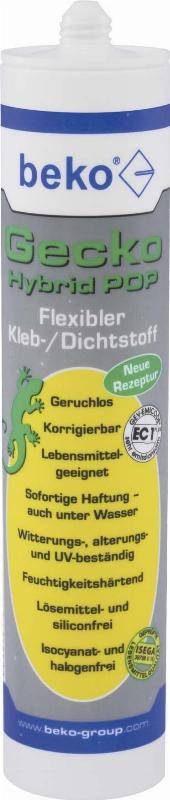 4036421245023 - Beko FoodLine Gecko Hybrid Pop 2453102 Kleb- Dichtstoff 290ml schwarz