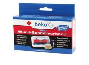 4036421290023 - beko CareLine Wund-Schnellverband Verband-Box - 2 Rollen 25 mm x 45 m