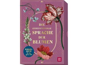 4036442011508 - Geschenke für Naturliebhaber und Gartenfreunde   Die geheimnisvolle Sprache der Blumen - 50 Orakelkarten für das ganze Jahr - Groh Verlag Box