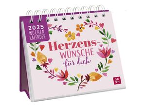 4036442012031 - Mini-Wochenkalender 2025 Herzenswünsche für dich