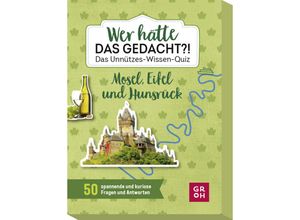 4036442012147 - Wer hätte das gedacht?! Das Unnützes-Wissen-Quiz Mosel Eifel und Hunsrück