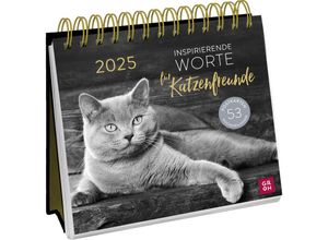 4036442012284 - Postkartenkalender 2025 Inspirierende Worte für Katzenfreunde