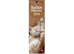 4036442012376 - Lesezeichenkalender 2025 Katzenfreunde