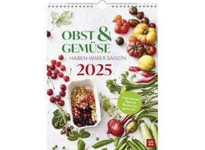 4036442012499 - Wochenkalender 2025 Obst und Gemüse haben immer Saison