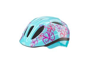 4036638106162 - Kinderhelm MEGGY II TREND Iceblue Flower Glossy