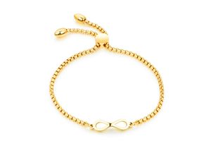 4036673233694 - Armband COLLEZIONE ALESSANDRO Infinity Gr Metall goldfarben (golden) Damen Armbänder