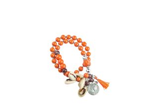 4036673243952 - Armband COLLEZIONE ALESSANDRO Bangalore Gr Glas orange Damen Armbänder