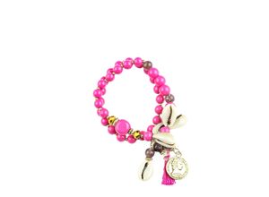 4036673243983 - Armband COLLEZIONE ALESSANDRO Bangalore Gr Glas pink Damen Armbänder