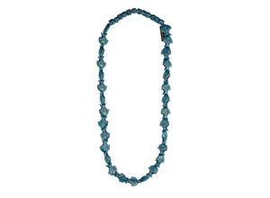 4036673250721 - Lange Kette COLLEZIONE ALESSANDRO Fisch Gr one size Kunstfaser blau Damen Halsketten Polyesterperlen in Fischform