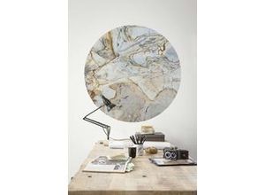 4036834090326 - Vlies Fototapete Dot Marble Sphere Ø 125 cm selbstklebend