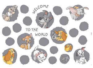 4036834177621 - KOMAR Wandsticker A simple Start Wandtattoos 100x70 cm (Breite x Höhe) selbstklebendes Wandtattoo Gr B H 100 cm x 70 cm Comic bunt Wandtattoos Wandsticker