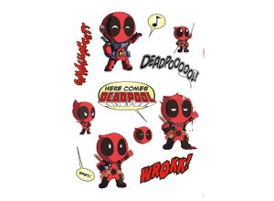 4036834177928 - KOMAR Wandtattoo Deadpool Cute Wandtattoos 50x70 cm (Breite x Höhe) selbstklebendes Wandtattoo Gr B H 50 cm x 70 cm Kinder-Comic rot (rot schwarz) Wandtattoos Wandsticker 4036834177928 - KOMAR Wandtattoo Deadpool Cute Wandtattoos 50x70 cm (Breite x Höhe) selbstklebendes Wandtattoo Gr B H 50 cm x 70 cm Kinder-Comic rot (rot schwarz) Wandtattoos Wandsticker