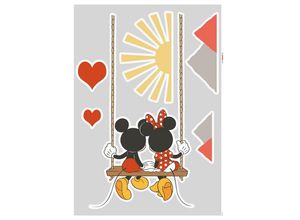 4036834178598 - KOMAR Wandtattoo Mickey Swing Wandtattoos 50x70 cm (Breite x Höhe) selbstklebendes Wandtattoo Gr B H 50 cm x 70 cm Kinder-Comic bunt Wandtattoos Wandsticker