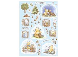 4036834179038 - KOMAR Wandtattoo Winnie the Pooh Adventures Wandtattoos 50x70 cm (Breite x Höhe) selbstklebendes Wandtattoo Gr B H 50 cm x 70 cm Kinder-Comic bunt Wandtattoos Wandsticker