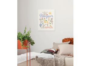 4036834564575 - Leinwandbild »Disney Classics Bonjour« Disney (1 St) 30 x 40 cm (Breite x Höhe) - Kinderzimmer Dekoration