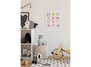 4036834564612 - Leinwandbild »Disney Classics Flowerheads« Disney (1 St) 40 x 40 cm (Breite x Höhe) - Kinderzimmer Dekoration