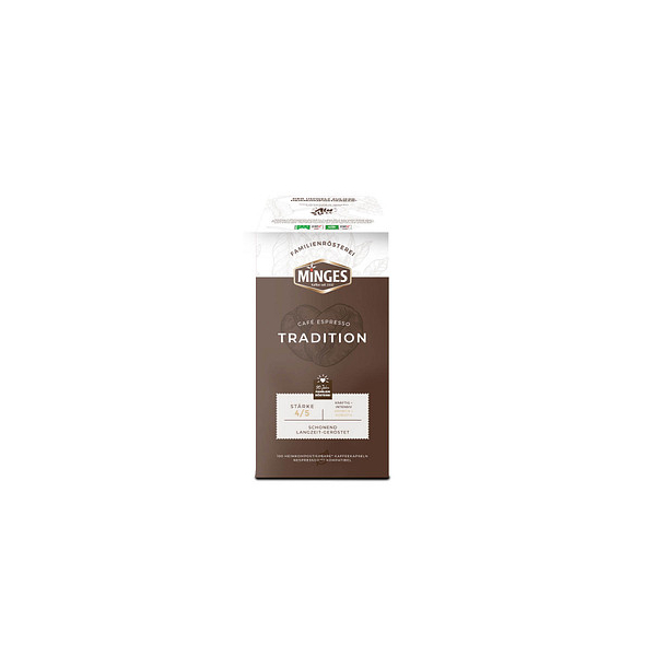 4037014960101 - Café Espresso Tradition Kaffeekapseln Arabica- und Robustabohnen intensiv 520 g 4037014960101 520 Gramm