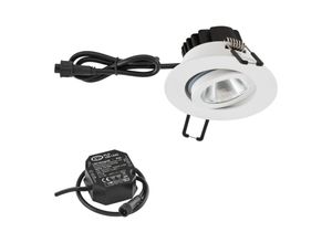 4037293018524 - EVN PC650N60102 EVN LED-Einbauleuchte LED LED fest eingebaut 6 W Weiß