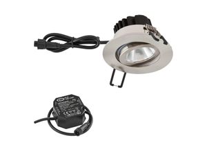 4037293018548 - EVN PC650N61302 EVN LED-Einbauleuchte LED LED fest eingebaut 6 W Edelstahl