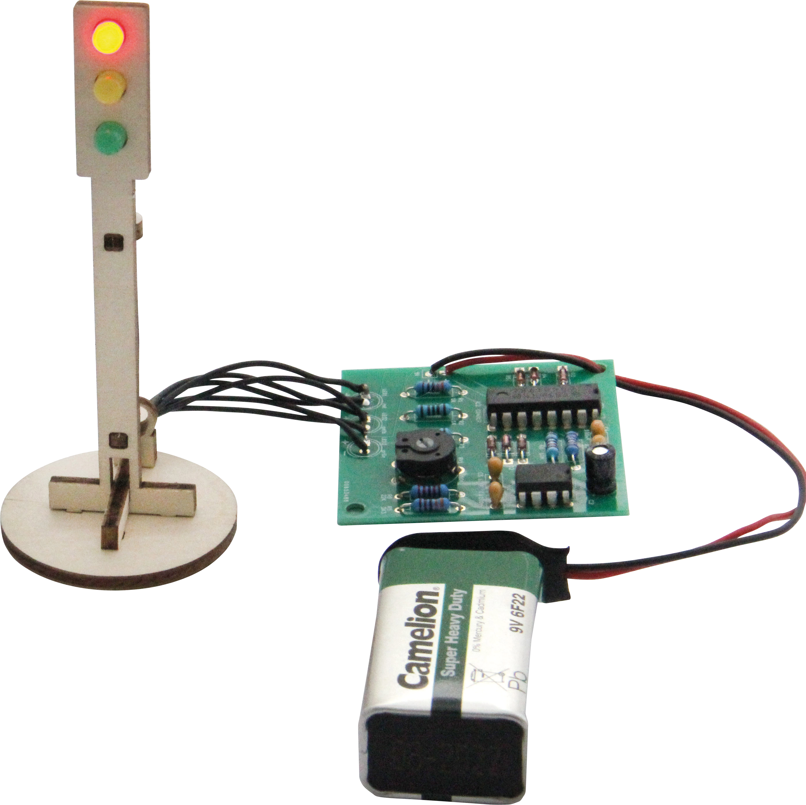 4037373738809 - SOL-EXP 73880 - Lötbausatz Elektronische Ampel