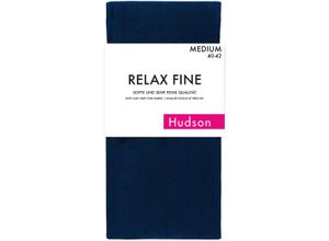 4037381878160 - Strickstrumpfhose Relax Fine Baumwollmix für Damen blau 44 46