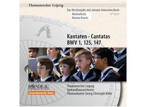 4037408040396 - Kantaten Bwv 1125147 (Marienfeste) - Thomanerchor Leipzig Gewandhausorchester Biller (CD)