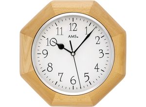 4037445154643 - Funkwanduhr AMS F5512 18 braun (buchefarben) Wanduhren B H L 27cm x 5cm x 27cm QuarzHolzBucheWohnzimmerEsszimmerKücheArbeitszimmerBüroFlur 4037445154643 - Funkwanduhr AMS F5512 18 braun (buchefarben) Wanduhren B H L 27cm x 5cm x 27cm QuarzHolzBucheWohnzimmerEsszimmerKücheArbeitszimmerBüroFlur