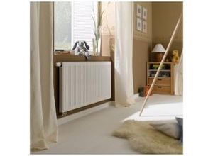 4037486029702 - Kermi therm-x2 Profil-V Flachheizkörper Ventilheizkörper Typ 22 600x100x1300mm weiß Ventil rechts mit Abdeckung FTV220601301R1K