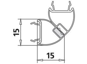 4037486124940 - Kermi 4603 1x Magnetleiste Typ C Länge 2000 mm 6042816