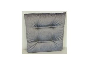 4037514141970 - Stuhlkissen Cashmere grau 42 x 42 x 6 cm Sitzpolster - Dohle+menk