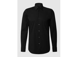 4037555492246 - Slim Fit Businesshemd aus Popeline mit Stretch-Anteil