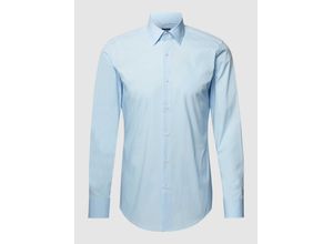 4037556310006 - Slim Fit Businesshemd aus Popeline mit Stretch-Anteil