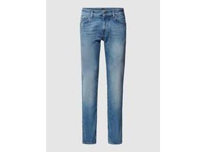 4037556926214 - Regular Fit Jeans mit Label-Details Modell Maine