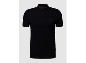 4037557151141 - Slim Fit Poloshirt mit Label-Patch Modell Passenger