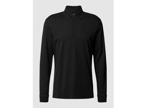 4037557721566 - Poloshirt mit Label-Schriftzug