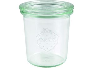 4037839387237 - Sturzglas Inhalt 140 ml zum Einkochen Backofengeeignet 12 Stück - Weck