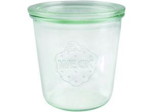 4037839387336 - Weck Sturzglas 500 ml Einmach Glas mit Deckel zum Einkochen 6 Stück