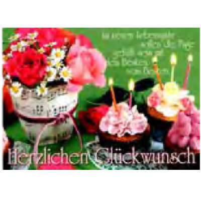 4037891001003 - Postkarte | Herzlichen Glückwunsch