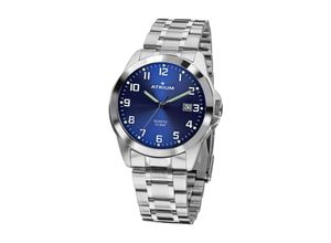 4037921003502 - Quarzuhr ATRIUM A16-35 Armbanduhren silberfarben Herren Quarzuhren Armbanduhr Herrenuhr Datum Leuchtzeiger