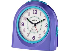 4037921003748 - Kinderwecker ATRIUM A921-8 lila Wecker Kinder Kinderwecker Lernwecker Geschenkidee Schulanfang Kinderzimmer