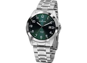 4037921030805 - Quarzuhr ATRIUM A16-36 Armbanduhren silberfarben Herren Quarzuhren Armbanduhr Herrenuhr Datum